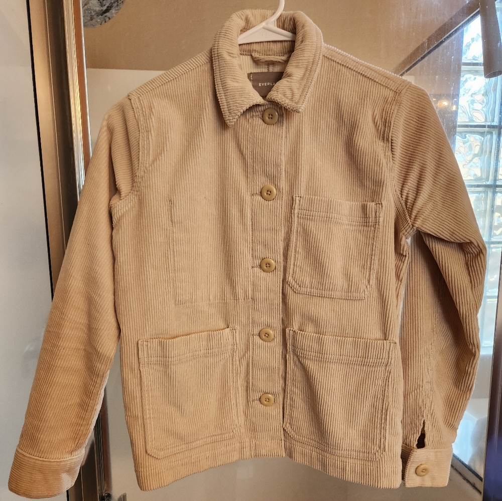 Everlane The Corduroy Chore Jacket - Sandstone - Size XXS